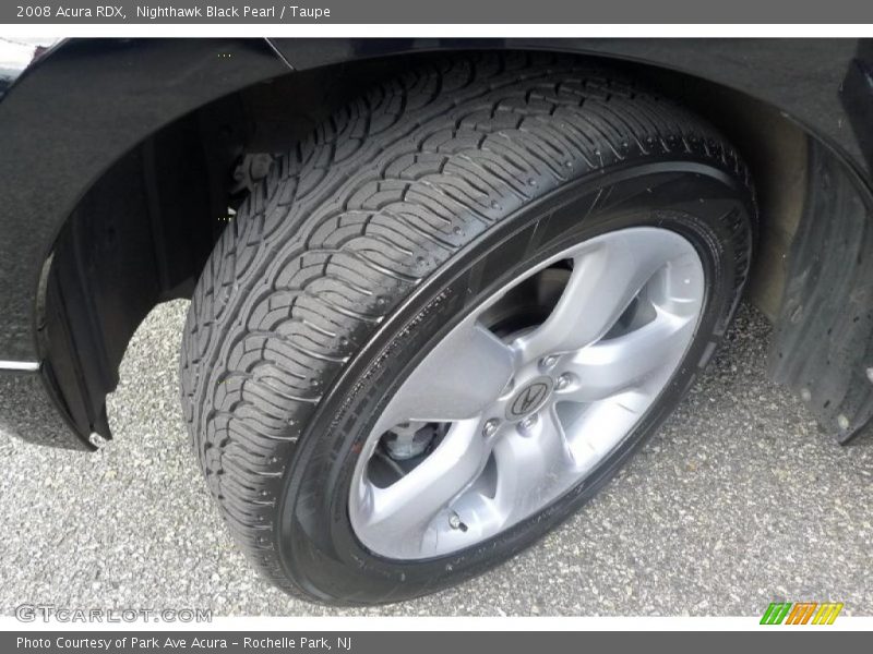 Nighthawk Black Pearl / Taupe 2008 Acura RDX