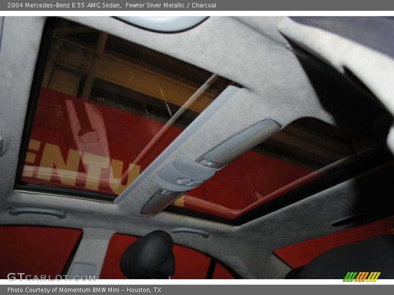 Sunroof of 2004 E 55 AMG Sedan