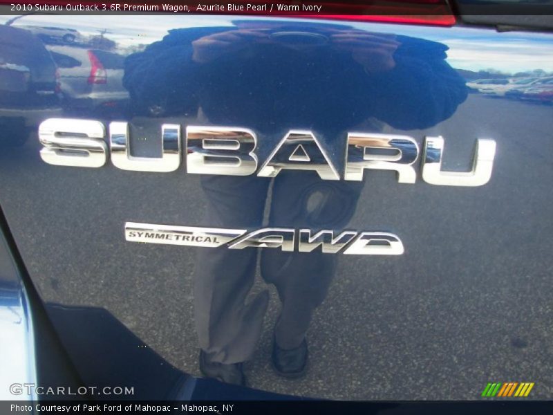  2010 Outback 3.6R Premium Wagon Logo