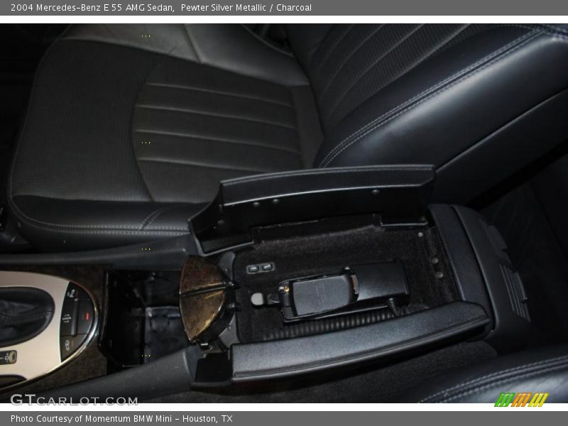 Pewter Silver Metallic / Charcoal 2004 Mercedes-Benz E 55 AMG Sedan