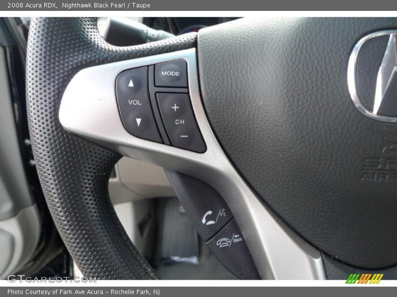 Nighthawk Black Pearl / Taupe 2008 Acura RDX
