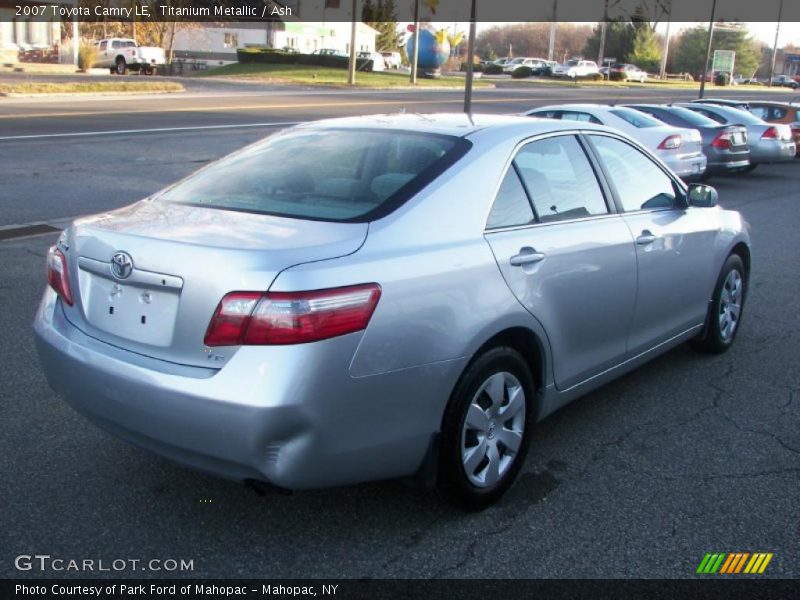 Titanium Metallic / Ash 2007 Toyota Camry LE
