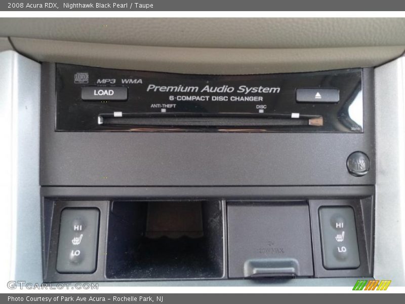 Nighthawk Black Pearl / Taupe 2008 Acura RDX