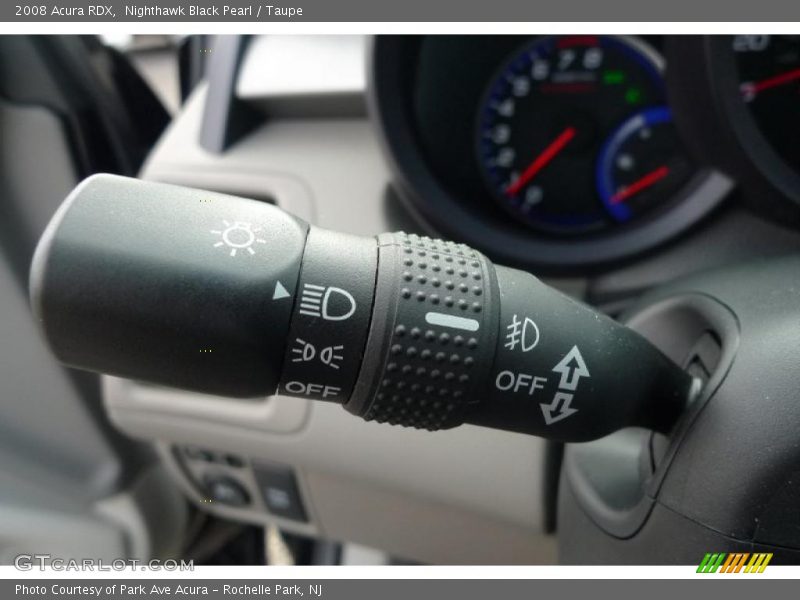 Nighthawk Black Pearl / Taupe 2008 Acura RDX