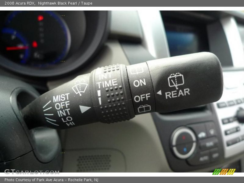 Nighthawk Black Pearl / Taupe 2008 Acura RDX