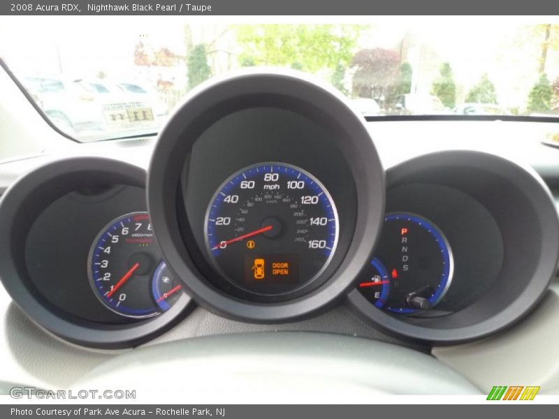 Nighthawk Black Pearl / Taupe 2008 Acura RDX