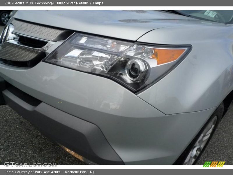 Billet Silver Metallic / Taupe 2009 Acura MDX Technology