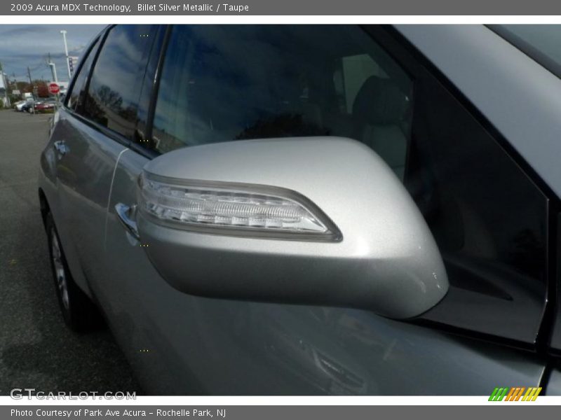 Billet Silver Metallic / Taupe 2009 Acura MDX Technology