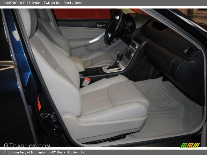Twilight Blue Pearl / Stone 2005 Infiniti G 35 Sedan