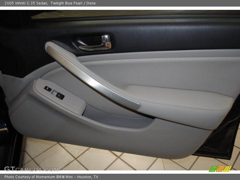 Twilight Blue Pearl / Stone 2005 Infiniti G 35 Sedan