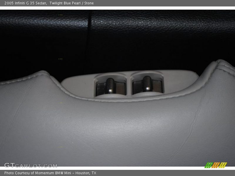 Twilight Blue Pearl / Stone 2005 Infiniti G 35 Sedan