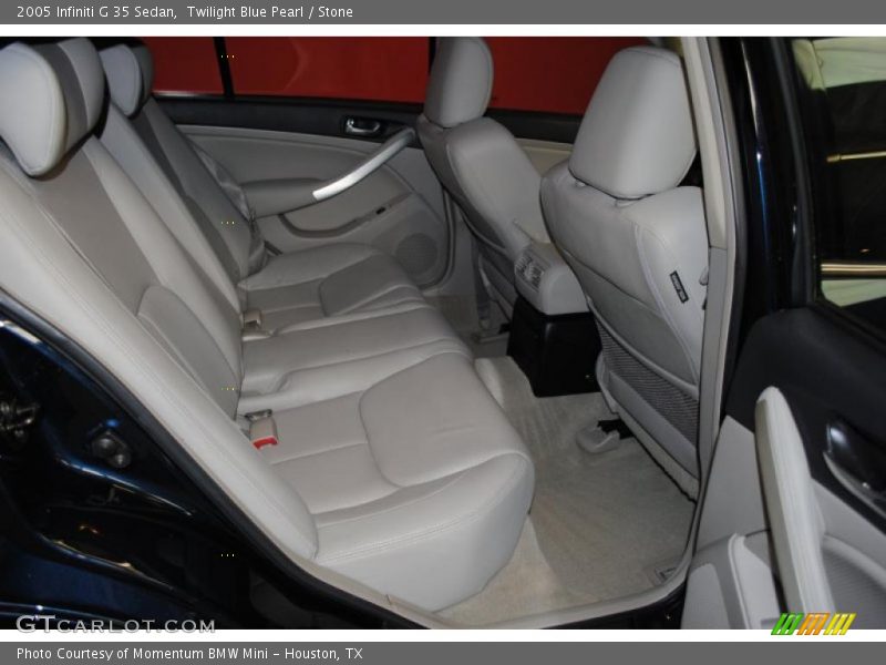 Twilight Blue Pearl / Stone 2005 Infiniti G 35 Sedan
