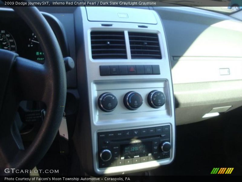 Inferno Red Crystal Pearl / Dark Slate Gray/Light Graystone 2009 Dodge Journey SXT
