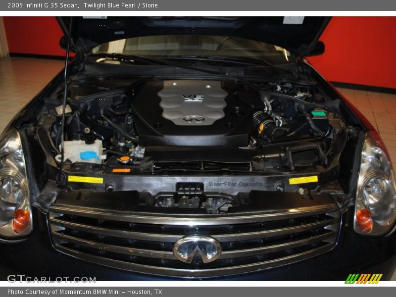 Twilight Blue Pearl / Stone 2005 Infiniti G 35 Sedan