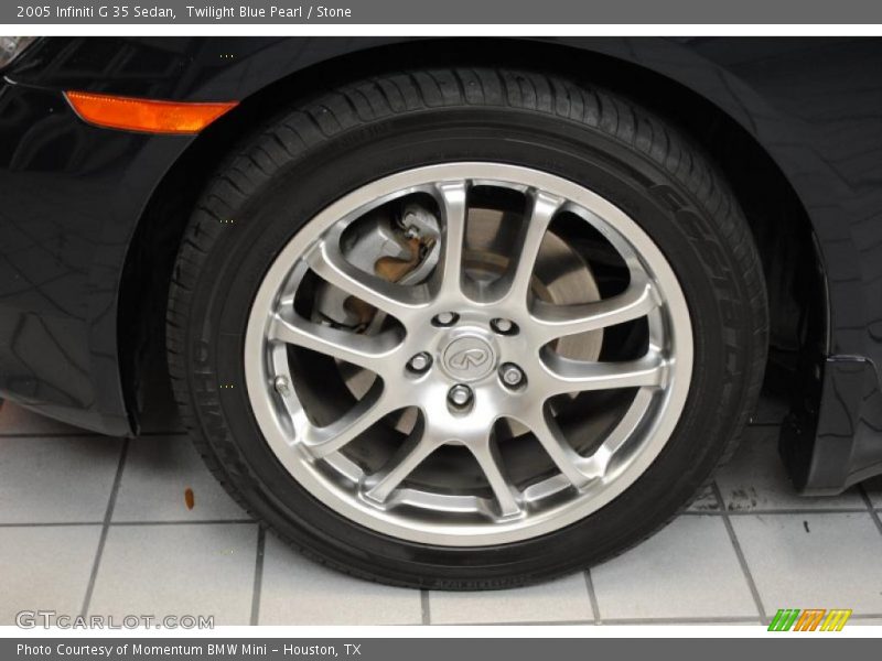 Twilight Blue Pearl / Stone 2005 Infiniti G 35 Sedan