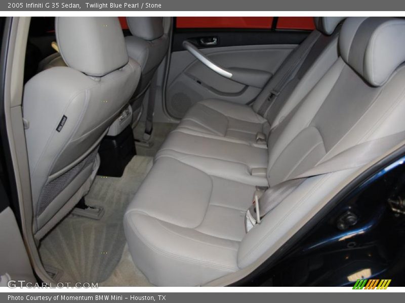 Twilight Blue Pearl / Stone 2005 Infiniti G 35 Sedan