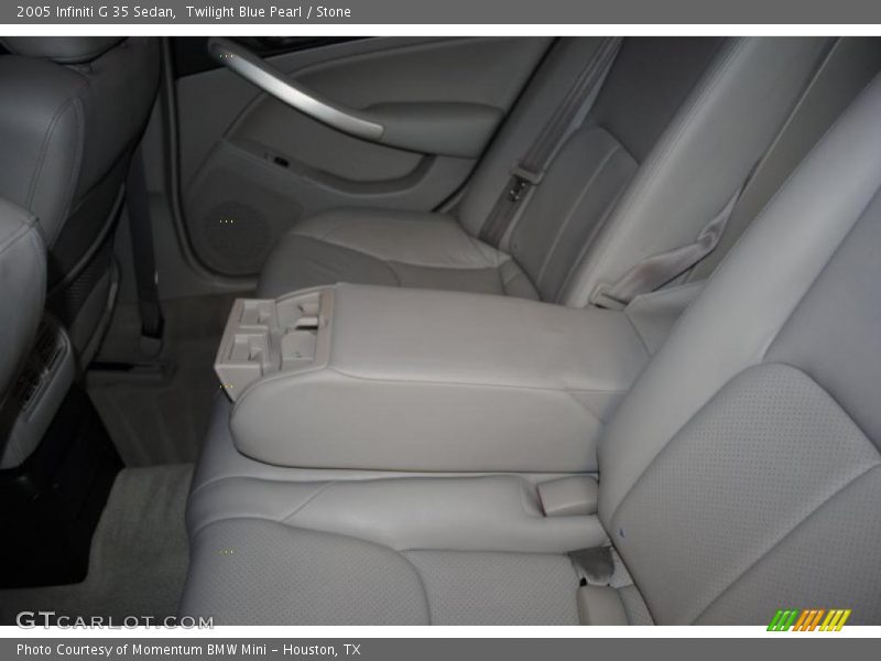 Twilight Blue Pearl / Stone 2005 Infiniti G 35 Sedan
