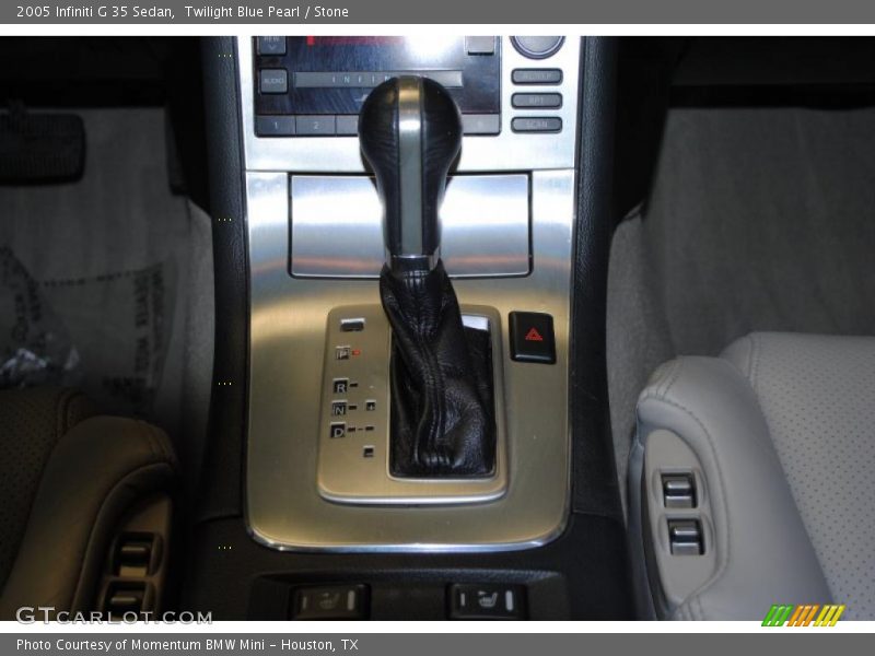 Twilight Blue Pearl / Stone 2005 Infiniti G 35 Sedan