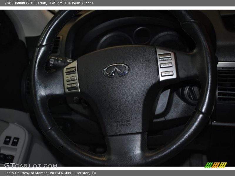 Twilight Blue Pearl / Stone 2005 Infiniti G 35 Sedan