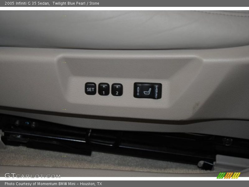 Twilight Blue Pearl / Stone 2005 Infiniti G 35 Sedan