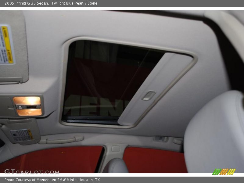 Twilight Blue Pearl / Stone 2005 Infiniti G 35 Sedan