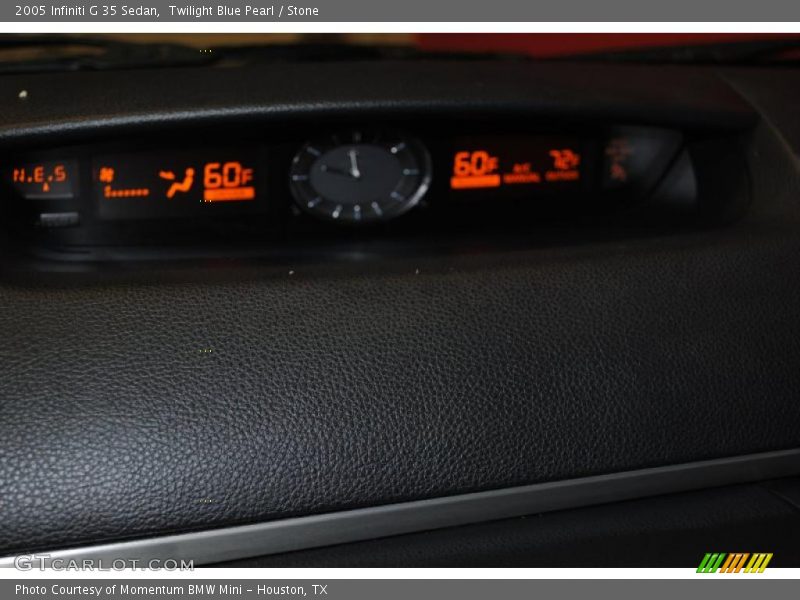 Twilight Blue Pearl / Stone 2005 Infiniti G 35 Sedan