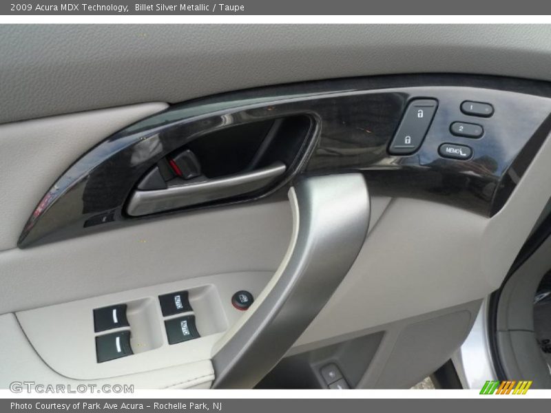 Billet Silver Metallic / Taupe 2009 Acura MDX Technology