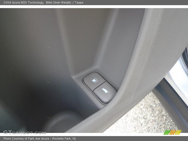 Billet Silver Metallic / Taupe 2009 Acura MDX Technology