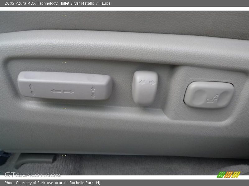 Billet Silver Metallic / Taupe 2009 Acura MDX Technology