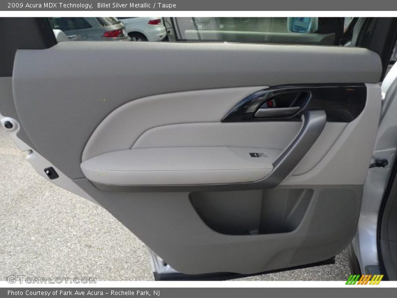Billet Silver Metallic / Taupe 2009 Acura MDX Technology