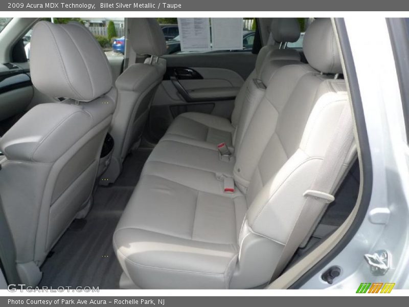Billet Silver Metallic / Taupe 2009 Acura MDX Technology