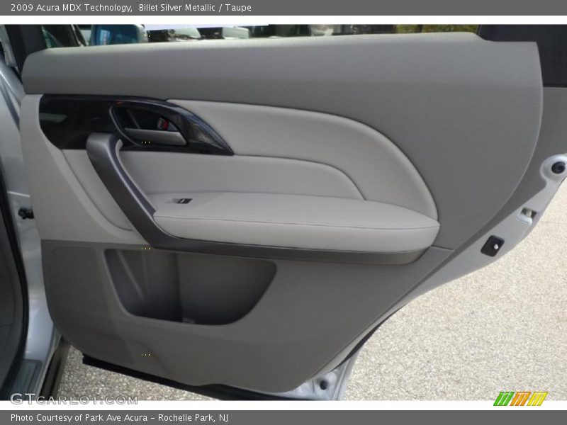 Billet Silver Metallic / Taupe 2009 Acura MDX Technology