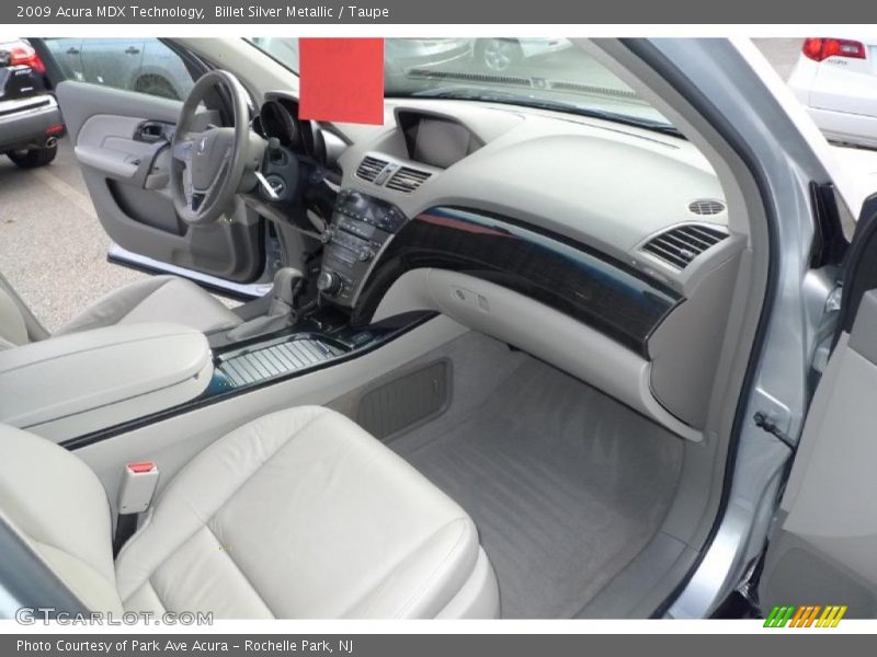 Billet Silver Metallic / Taupe 2009 Acura MDX Technology