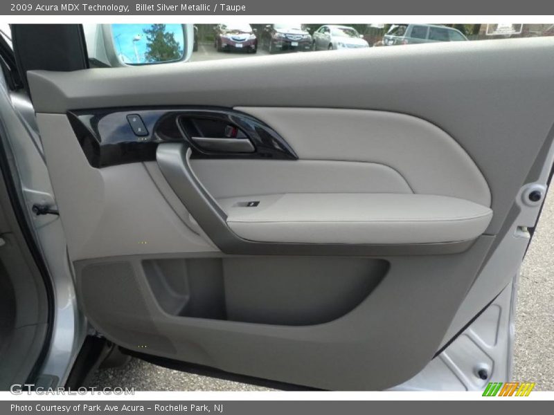 Billet Silver Metallic / Taupe 2009 Acura MDX Technology