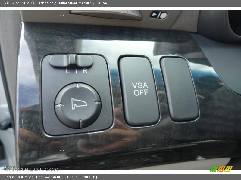 Billet Silver Metallic / Taupe 2009 Acura MDX Technology