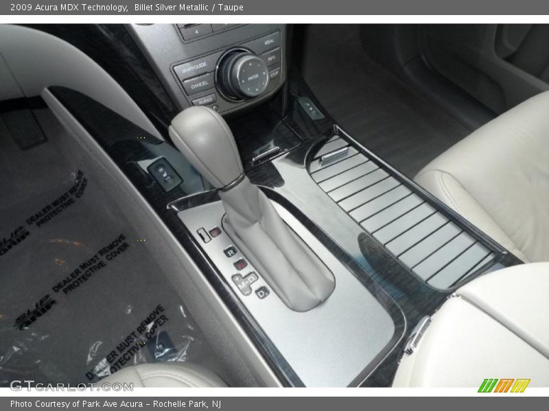 Billet Silver Metallic / Taupe 2009 Acura MDX Technology
