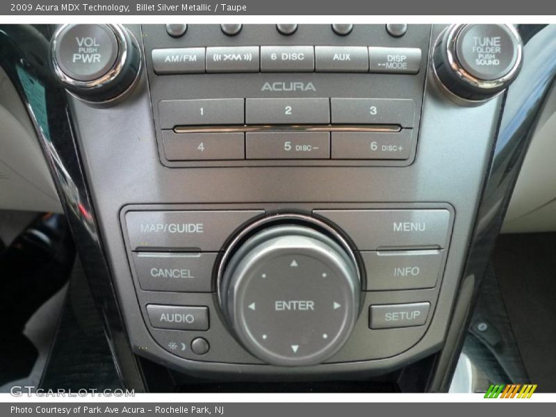 Billet Silver Metallic / Taupe 2009 Acura MDX Technology