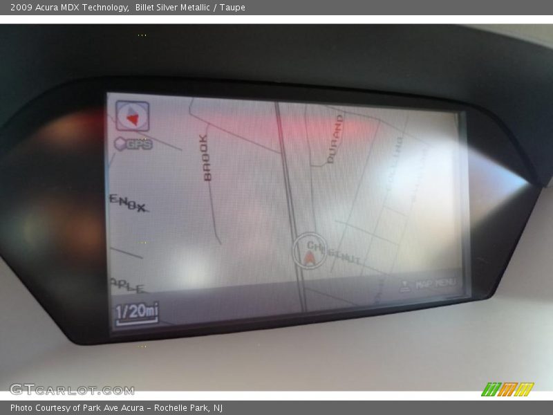 Billet Silver Metallic / Taupe 2009 Acura MDX Technology