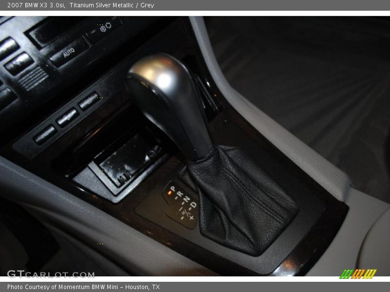 Titanium Silver Metallic / Grey 2007 BMW X3 3.0si