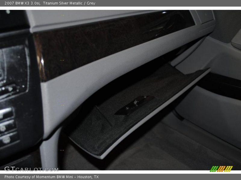 Titanium Silver Metallic / Grey 2007 BMW X3 3.0si