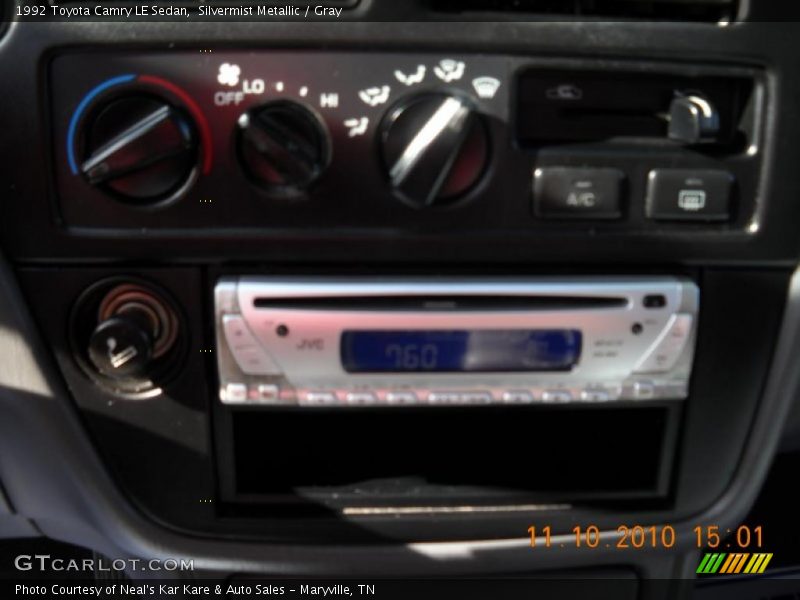Silvermist Metallic / Gray 1992 Toyota Camry LE Sedan
