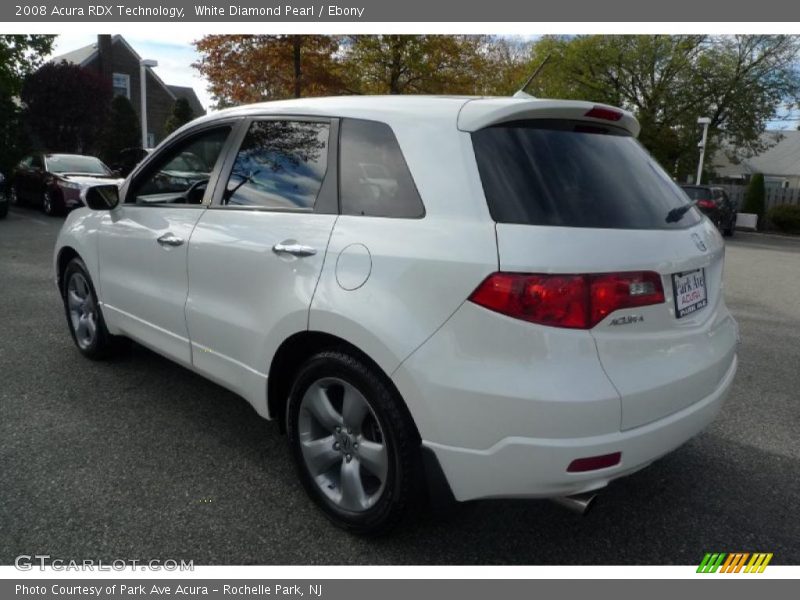 White Diamond Pearl / Ebony 2008 Acura RDX Technology