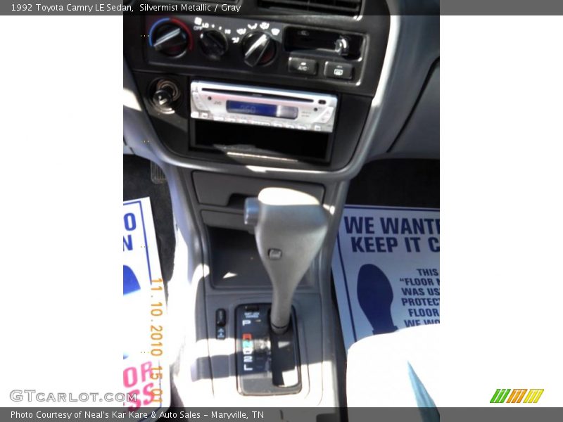 Silvermist Metallic / Gray 1992 Toyota Camry LE Sedan