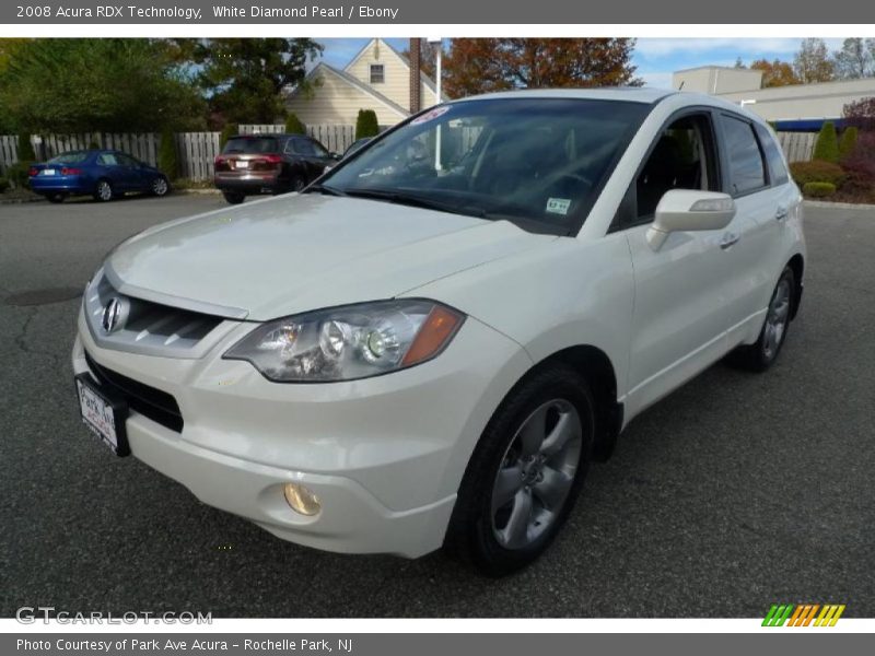 White Diamond Pearl / Ebony 2008 Acura RDX Technology