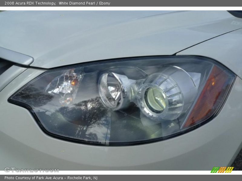 White Diamond Pearl / Ebony 2008 Acura RDX Technology