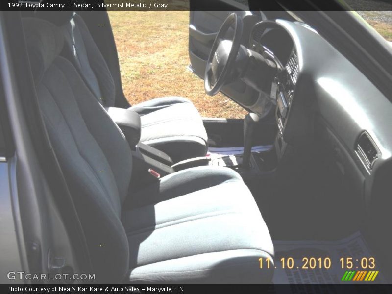 Silvermist Metallic / Gray 1992 Toyota Camry LE Sedan