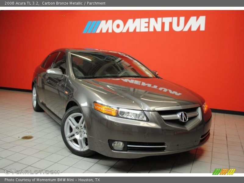 Carbon Bronze Metallic / Parchment 2008 Acura TL 3.2