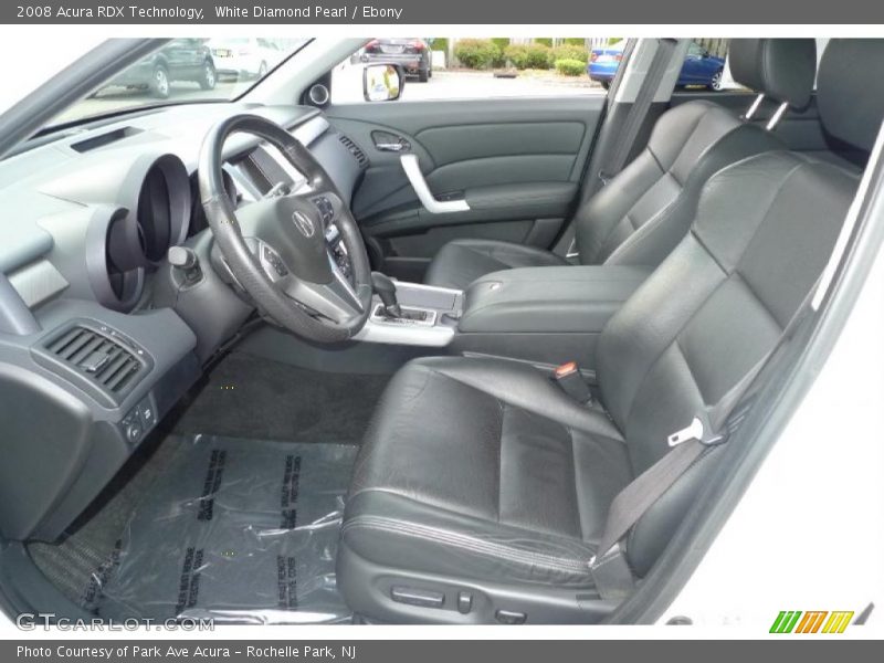 White Diamond Pearl / Ebony 2008 Acura RDX Technology