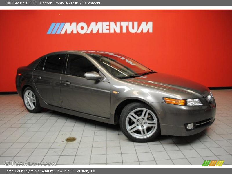 Carbon Bronze Metallic / Parchment 2008 Acura TL 3.2