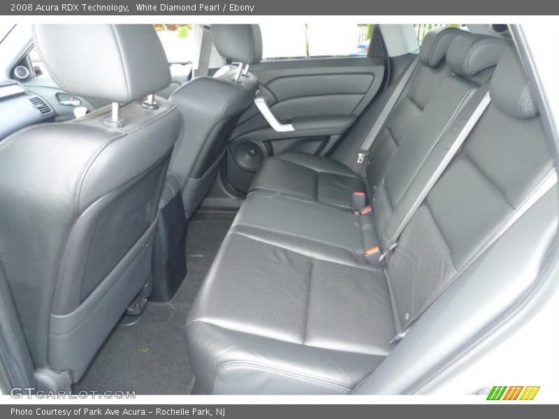 White Diamond Pearl / Ebony 2008 Acura RDX Technology